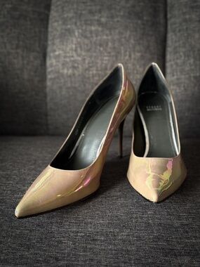 Stuart Weitzman |Flirt Cement Patent | size 12 | 105mm / 4.25 heel
